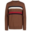 Big Boys Ottoman Stripe Crewneck Sweater