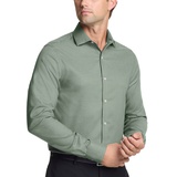 Mens TH Flex Slim Fit Wrinkle Free Stretch Twill Dress Shirt