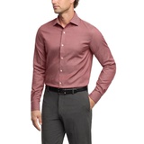 Mens TH Flex Slim Fit Wrinkle Free Stretch Twill Dress Shirt