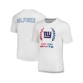 Mens White New York Giants Miles T Shirt