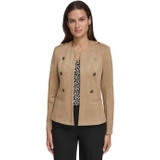 Womens Tommy Hilfiger Scuba Suede Band Jacket