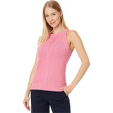 Womens Tommy Hilfiger Sleeveless Cable Halter Sweater