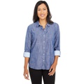 Womens Tommy Hilfiger Chambray Roll Tab