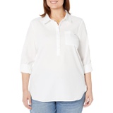 Womens Tommy Hilfiger Easy Care Popover