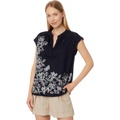 Womens Tommy Hilfiger Short Sleeve Butterfly Popover