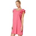 Womens Tommy Hilfiger Flutter Sleeve Dress