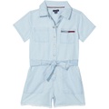 Tommy Hilfiger Kids Tommy Denim Romper in Jane Wash (Big Kids)