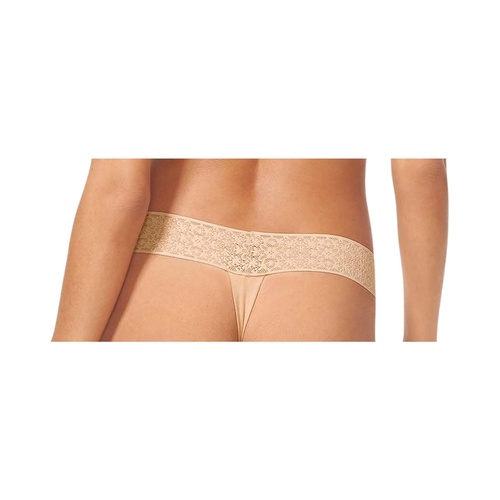  Tommy John Cool Cotton Thong, Lace Waist