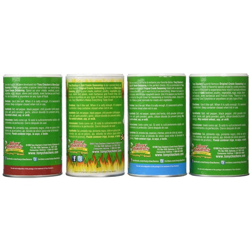  Tony Chachere Seasoning Blends, Spice N Herbs, 4 Count