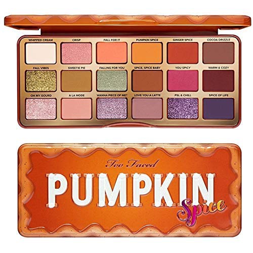  Too Faced Pumpkin Spice Warm & Spicy Eye Shadow Palette