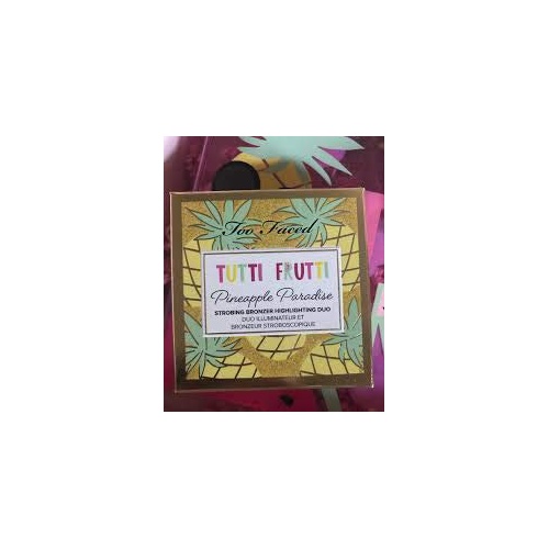  Too Faced Tutti Frutti Pineapple Paradise Strobing Bronzer Highlighting Duo - LIMITED EDITION