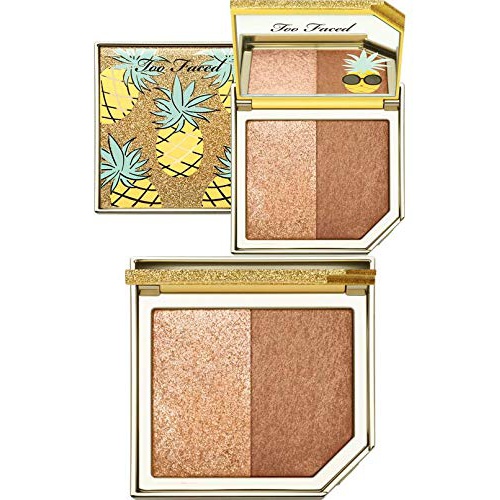  Too Faced Tutti Frutti Pineapple Paradise Strobing Bronzer Highlighting Duo - LIMITED EDITION