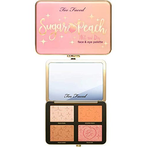  TOO FACED Sugar Peach Wet and Dry Face & Eye Palette