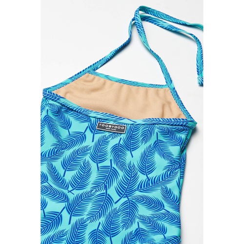  Toobydoo Aqua Palms One-Piece Swimsuit (Toddleru002FLittle Kidsu002FBig Kids)
