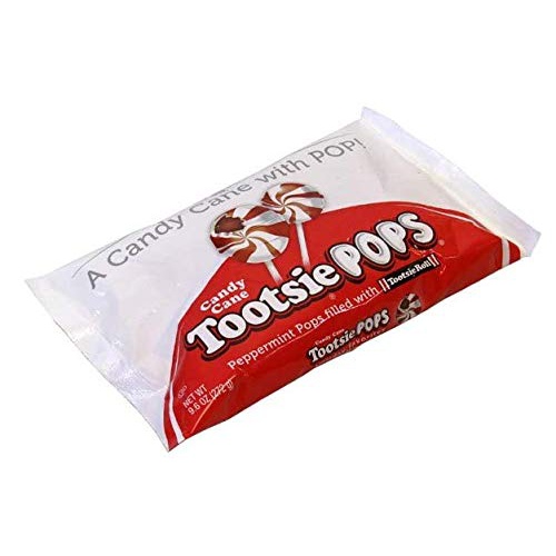  Tootsie Roll Peppermint Candy Cane Tootsie Pops (Pack of 2)