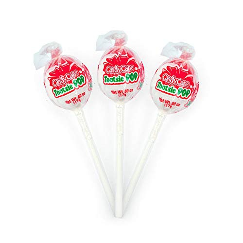  Tootsie Roll Peppermint Candy Cane Tootsie Pops (Pack of 2)