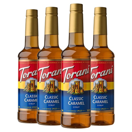  Torani Syrup, Classic Caramel, 25.4 Ounces (Pack of 4)