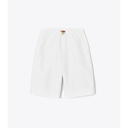 토리버치 Tory Burch WOVEN BASKETBALL SHORT