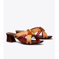 Tory Burch KNOTTED HEELED MULE SANDAL