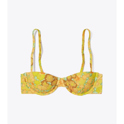 토리버치 Tory Burch PRINTED UNDERWIRE BIKINI TOP