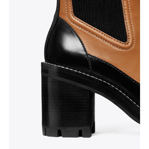 토리버치 Tory Burch LUG-SOLE HEELED ANKLE BOOT