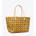 Tory Burch CANVAS BASKETWEAVE TOTE