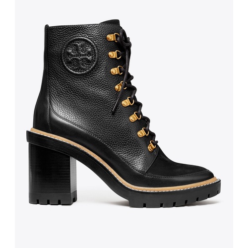 토리버치 Tory Burch MILLER MIXED-MATERIALS LUG SOLE BOOT