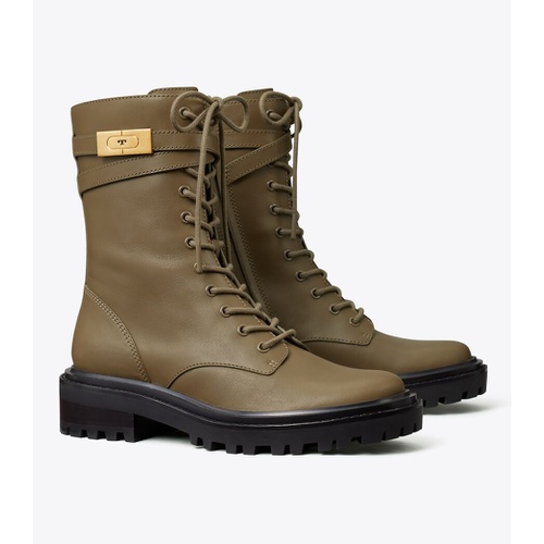 토리버치 Tory Burch T HARDWARE LUG-SOLE BOOT