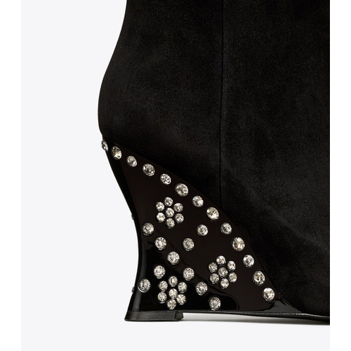 토리버치 Tory Burch JEWELED FLOWER BOOT