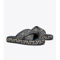 Tory Burch T MONOGRAM ESPADRILLE SLIDE