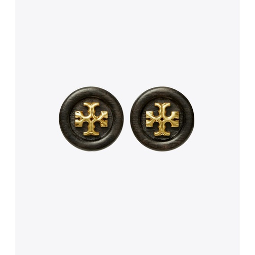 토리버치 Tory Burch ROXANNE BUTTON STUD EARRING