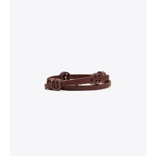 토리버치 Tory Burch MILLER ENAMEL DOUBLE-WRAP BRACELET