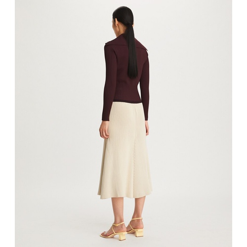 토리버치 Tory Burch RIBBED SKIRT