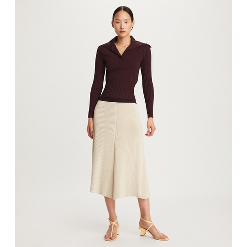 토리버치 Tory Burch RIBBED SKIRT