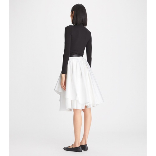 토리버치 Tory Burch COTTON POPLIN BALLET SKIRT