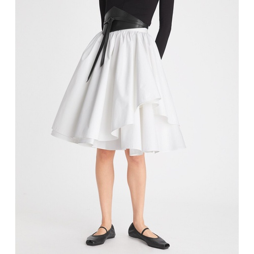 토리버치 Tory Burch COTTON POPLIN BALLET SKIRT