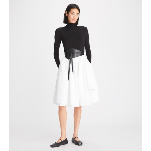 토리버치 Tory Burch COTTON POPLIN BALLET SKIRT