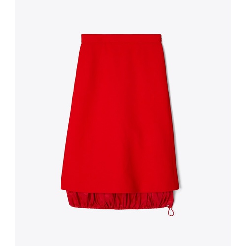 토리버치 Tory Burch DOUBLE-FACED WOOL SKIRT