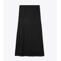 Tory Burch WOOL TWILL FRINGE SKIRT