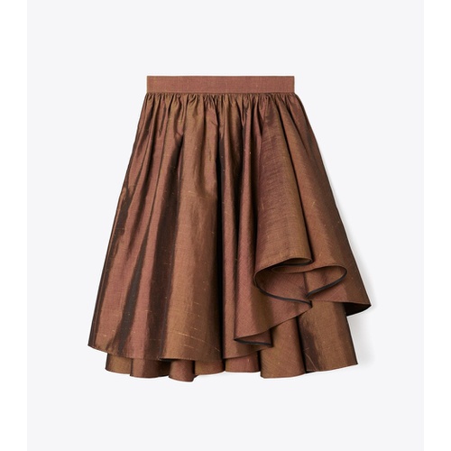 토리버치 Tory Burch LINEN SHANTUNG BALLET SKIRT