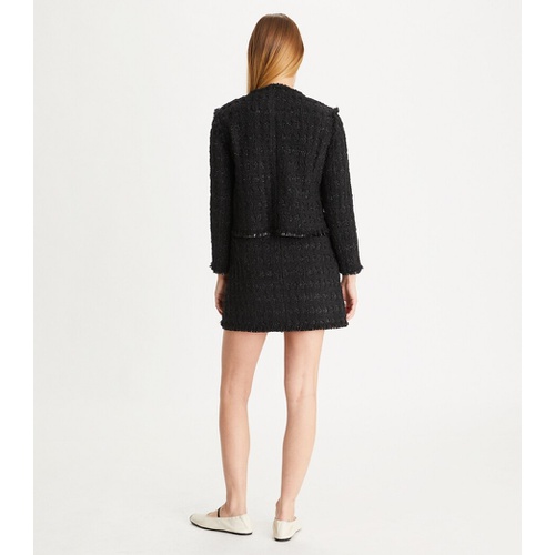 토리버치 Tory Burch TINSEL TWEED MINI SKIRT