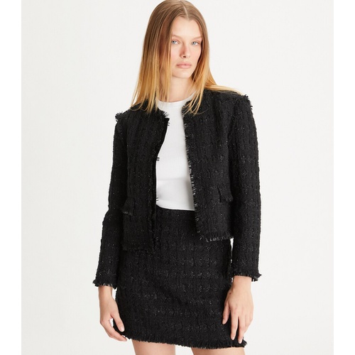 토리버치 Tory Burch TINSEL TWEED MINI SKIRT