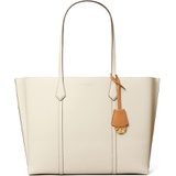 Tory Burch Perry Triple Compartment Leather Tote_NEW IVORY