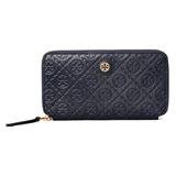 Tory Burch T Monogram Leather Continental Wallet_MIDNIGHT