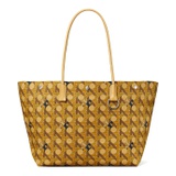 Tory Burch Canvas Basket Weave Tote