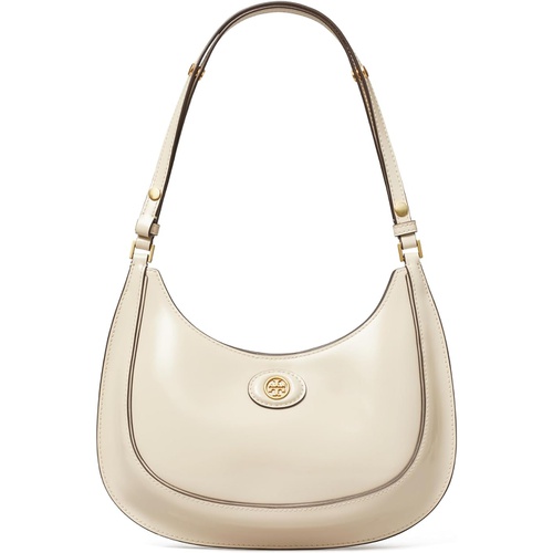 토리버치 Tory Burch Robinson Spazzolato Convertible Crescent Bag