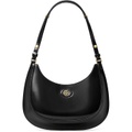 Tory Burch Robinson Spazzolato Convertible Crescent Bag