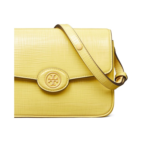 토리버치 Tory Burch Robinson Crosshatched Convertible Shoulder Bag