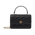 Tory Burch Kira Chevron Mini Top-Handle Chain Wallet