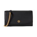 Tory Burch Robinson Pebbled Chain Wallet